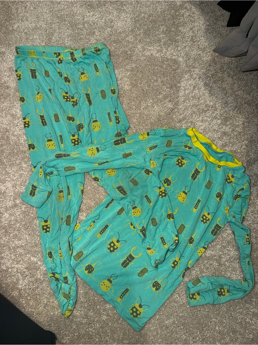 KicKee Pants bug Pajama set